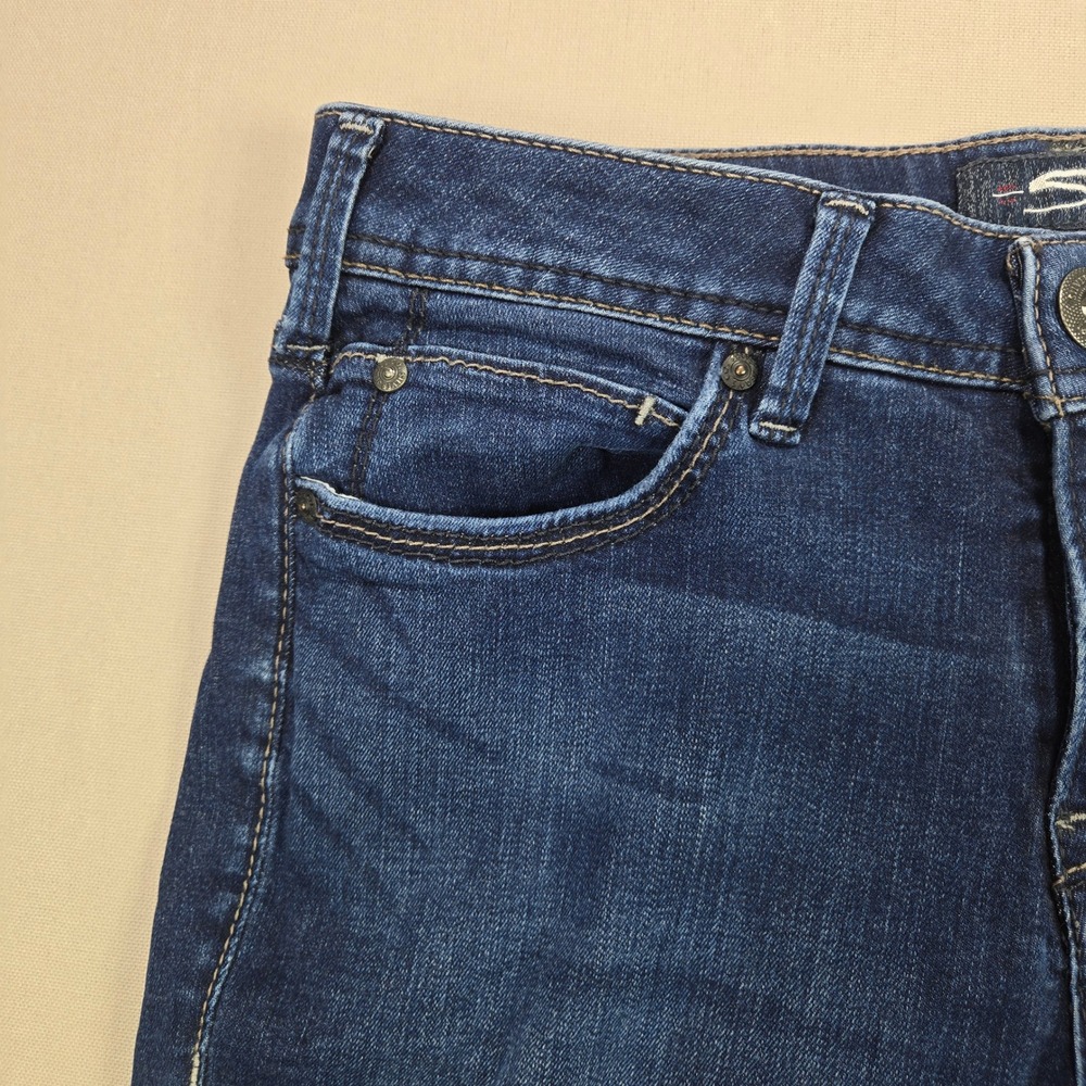 Silver Jeans Co Aiko Super Skinny Womens Dark Wash Denim Indigo 29x31 - Picture 5 of 11